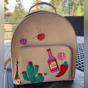 Kate Spade “Hot Stuff” Backpack Bag
